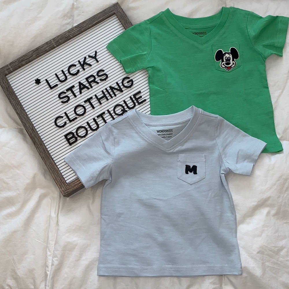 Baby Custom Made Mickey Mouse Tee’s